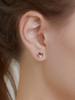 Primaute Hole Round Earrings