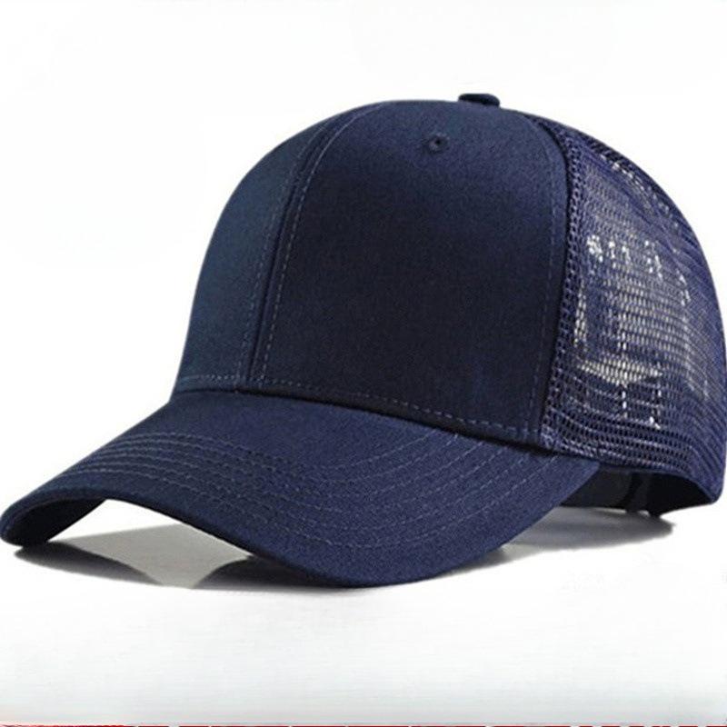 Casquette de baseball en maille taille 4XL 68 cm Mode Unisexe Polyvalente Grande Taille Convient aux Grands Visages Protection Solaire Casquette Snapback Réglable