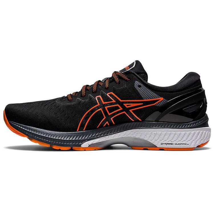 

новые Asics Gel Kayano 27 4E Wide Черный Золотисто-Оранжевый 40.5