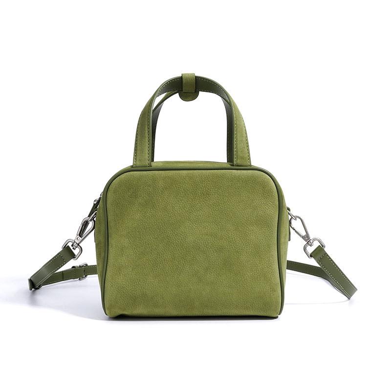 Neue Fashi Handtasche Einfach Hochwertiges Rindsleder Erste Schicht Vielseitig Kleine Quadratische Tasche Lässige Pendler Umhänge-Umhängetasche