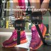 OLIKEI Gym Fitness Ankle Strap Double D-ring Buckle Adjustable Ankle Cuffs Cable Machines Ankle Support Workout Hip Leg Muscle Training Ankle Braces