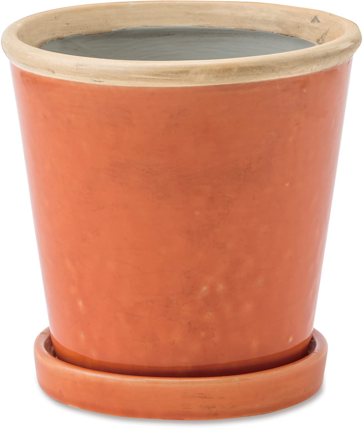 

POSH LIVING Glossy Pot Apricot 30767 Size Approx. 16 H16.5 абрикосовый