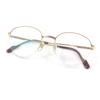 Great Glasses Trinity Half Rim Gold Mens Used