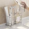Saving Space Toothbrush Holder Multi-slot Cosmetics Storage Rack New Toothpaste Holder  Bathroom