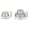 1PCS Stainless Steel Cocktail Shaker Set Mason Jar Shaker Cocktail Pepper Filter Cover