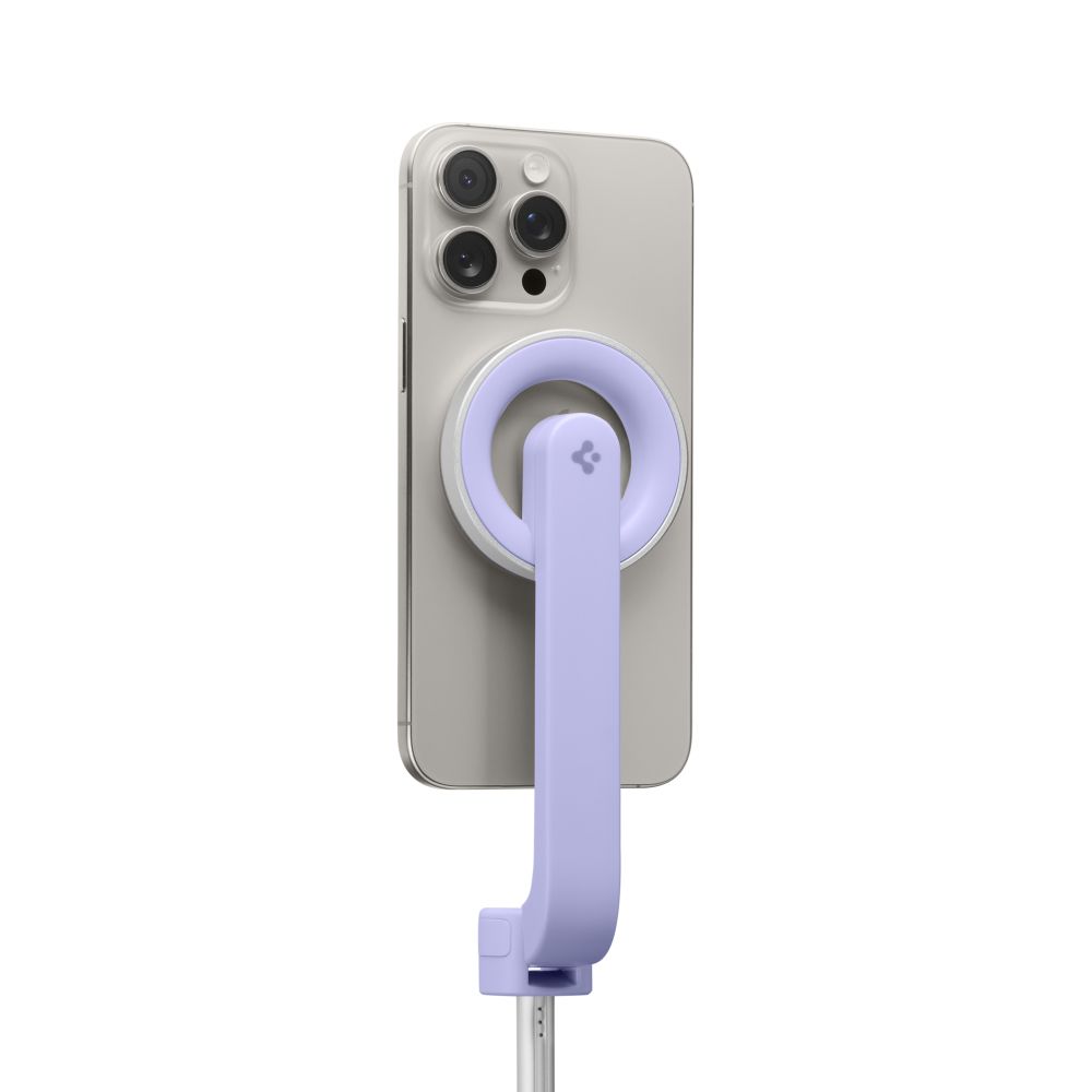 Spigen S571W Magsafe Bluetooth Selfie Stick Tripod Lavender