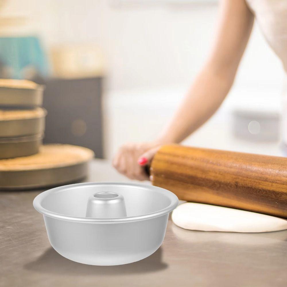 Durable Multi-size Cake Mold Aluminum DIY Chiffon Mold Doughnut Donut Mold Kitchen Baking Tools