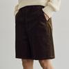 Bring My Things Dipped Corduroy Half Pants_2Color