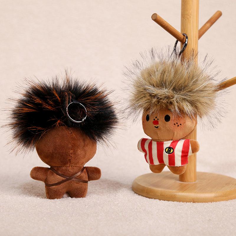 New Grilled Hair Doll Second Explosion Hair Doll Plush Doll Funny Ugly Cute Doll Bag Pendant Gift