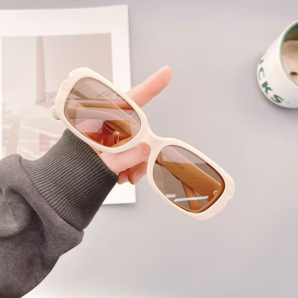 Rectangle Shape Sun Glasses For Women Korean Style Uv Protection Sunglasses Men Driving Hiking Sunglass For Women