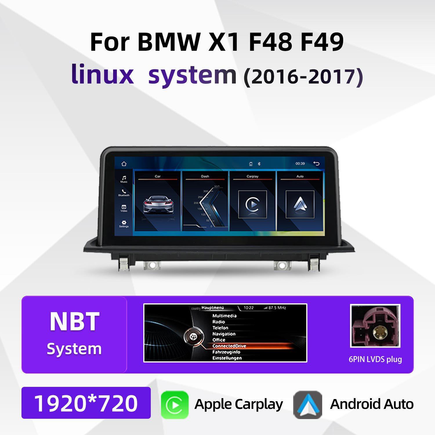 

10.25 Smart Control Screen & Audio System for BMW 1 Series F48/F49 10.25