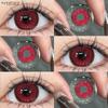 Eyeshare 1 Paar PRAG Kristall Kontaktlinsen für Augen Natürliche braune Linse Augen Make-up Kontaktlinsen Koreanische graue Linse
