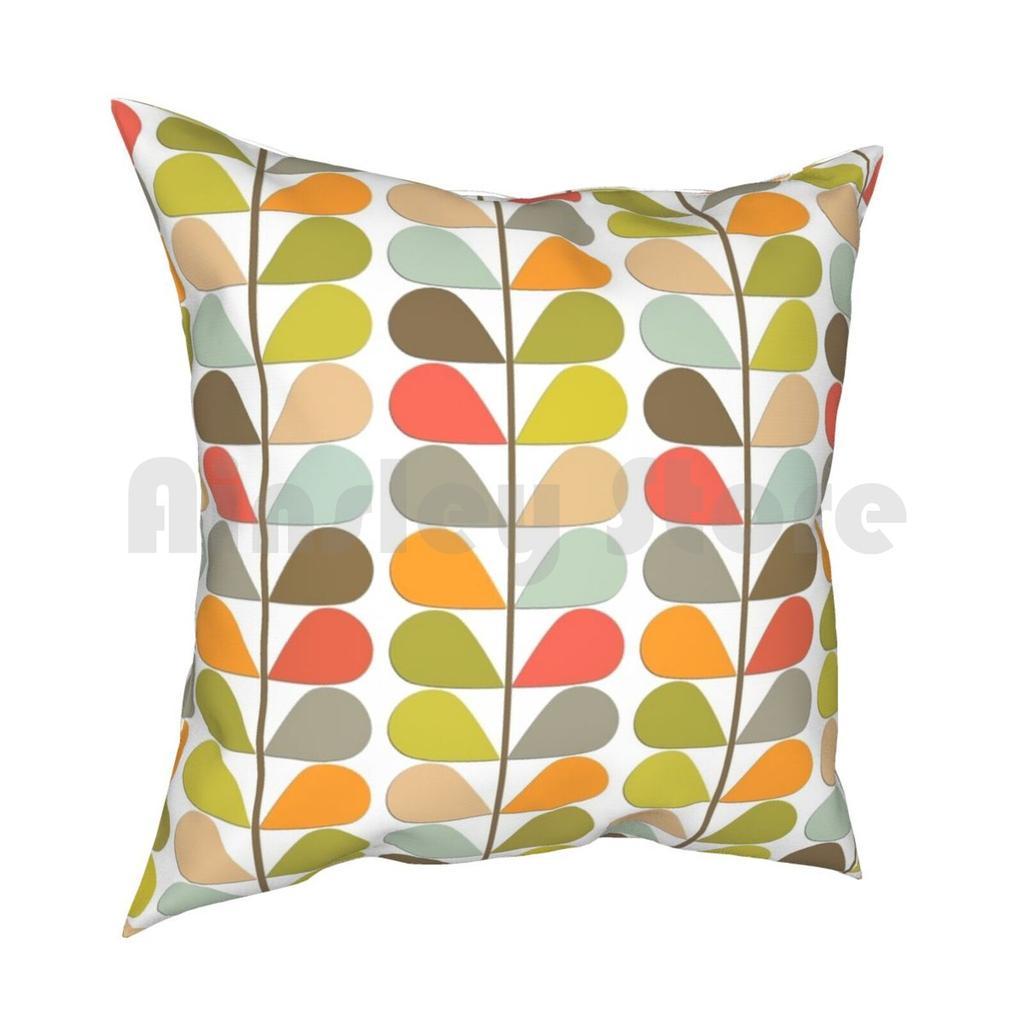 Retro S Midcentury Modern Pattern Pillow Case Printed Home Soft DIY Pillow Cover Retro S S S S Midcentury Mid