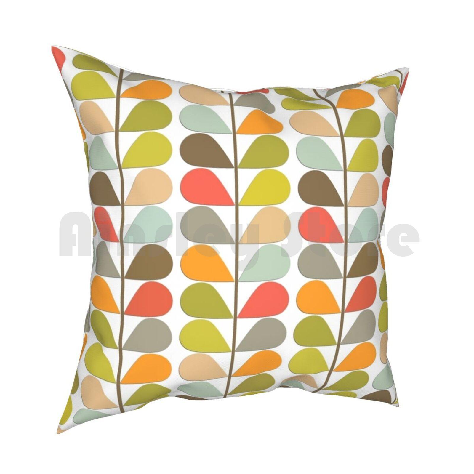 Retro s Midcentury Modern Pattern Pillow Case Printed Home Soft DIY Pillow Cover Retro s s s s Midcentury Mid 30cmx30cm