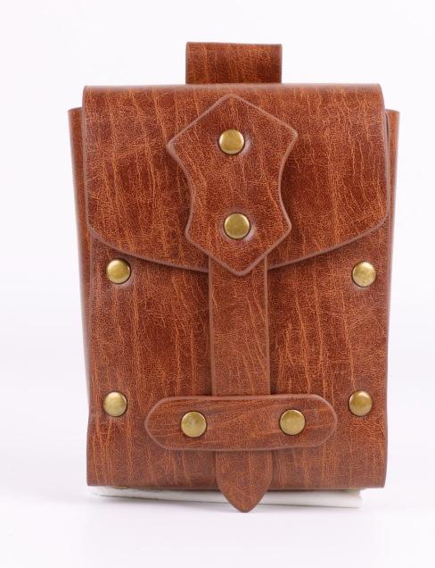 Mittelalterliche Wikinger Stil Leder Bauchtasche Retro Schiffsform Gürteltasche Für Cosplay LARP Renaissance Festival Kostüm