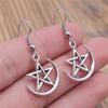 53 styles Inspired Jewellery Fashion Women Gifts Vintage Moon Sun Star Dangle Drop Earrings For Women Statement Wiccan Jewelry