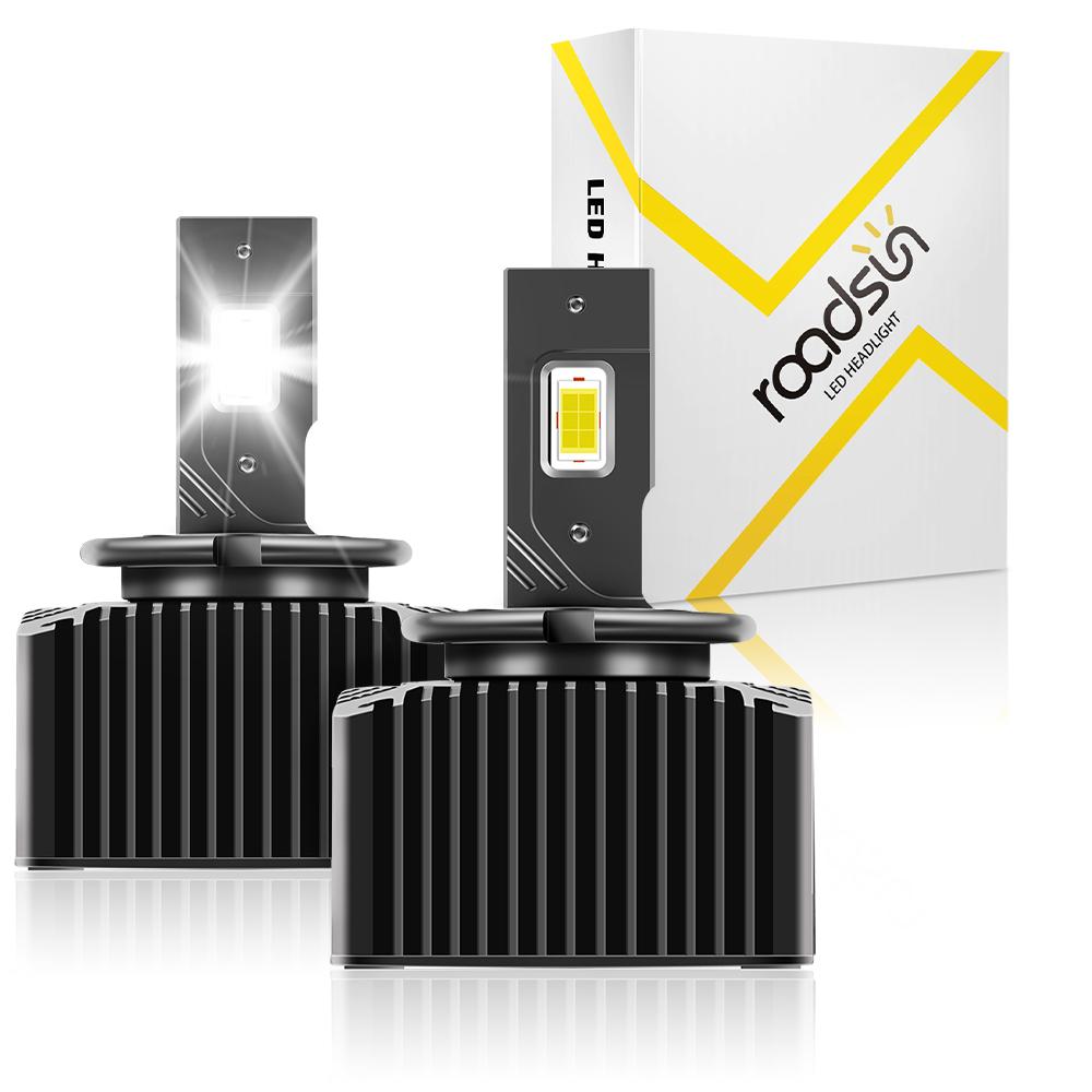 20000lm D5S LED Car Headlights Bulbs D5S Turbo Fan headLights 6000K Auto headLamp Plug&Play HID Conversion D5S