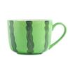 400ml Creative Fruit Coffee Mug Watermelon Orange Lemon Shaped Ceramic Breakfast Cup Cartoon Tea Milk Mug Large Capacity Gift