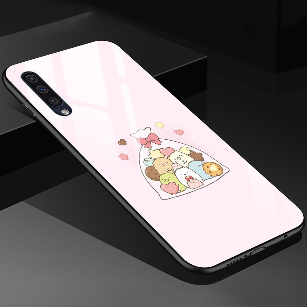 Cute Corgi Dog Case For Samsung Galaxy A52 A71 A72 A73 A53 Tempered Glass Cover For Samsung A13 5g A03 A22 A21s A03 Core A42 A70