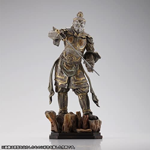 Kaiyodo ARTPLA Four Heavenly Kings Statue, Zochoten, Approx. 160mm Tall, Non-Scale, Unpainted, Unassembled Plastic Model Kit AP011