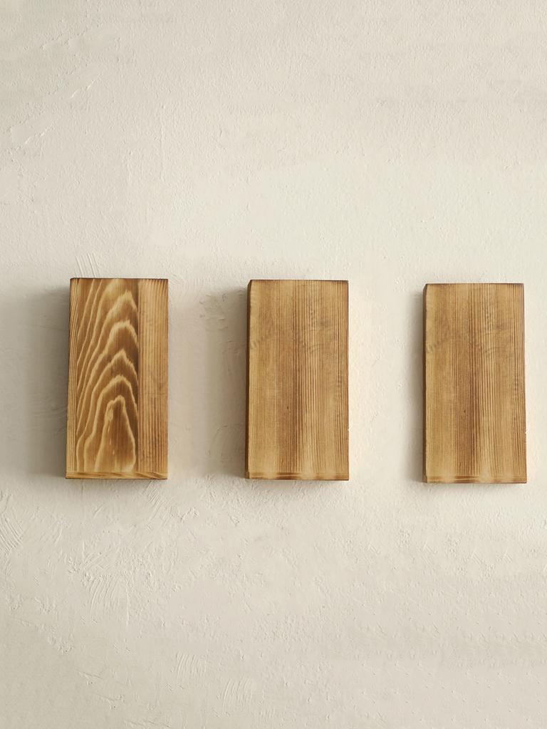 Rustikale Holz-Wandvasen im Bauernhaus-Stil Dekorative Wandhänger-Blumenhalter für Sukkulenten Kunstpflanzen Vasen