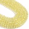 3 4 6 8mm Facettierte Rondelle Kristallglasperlen Österreich Kristall Abstandshalter Lose Perlen Für Schmuckherstellung DIY Armband Anhänger Zubehör