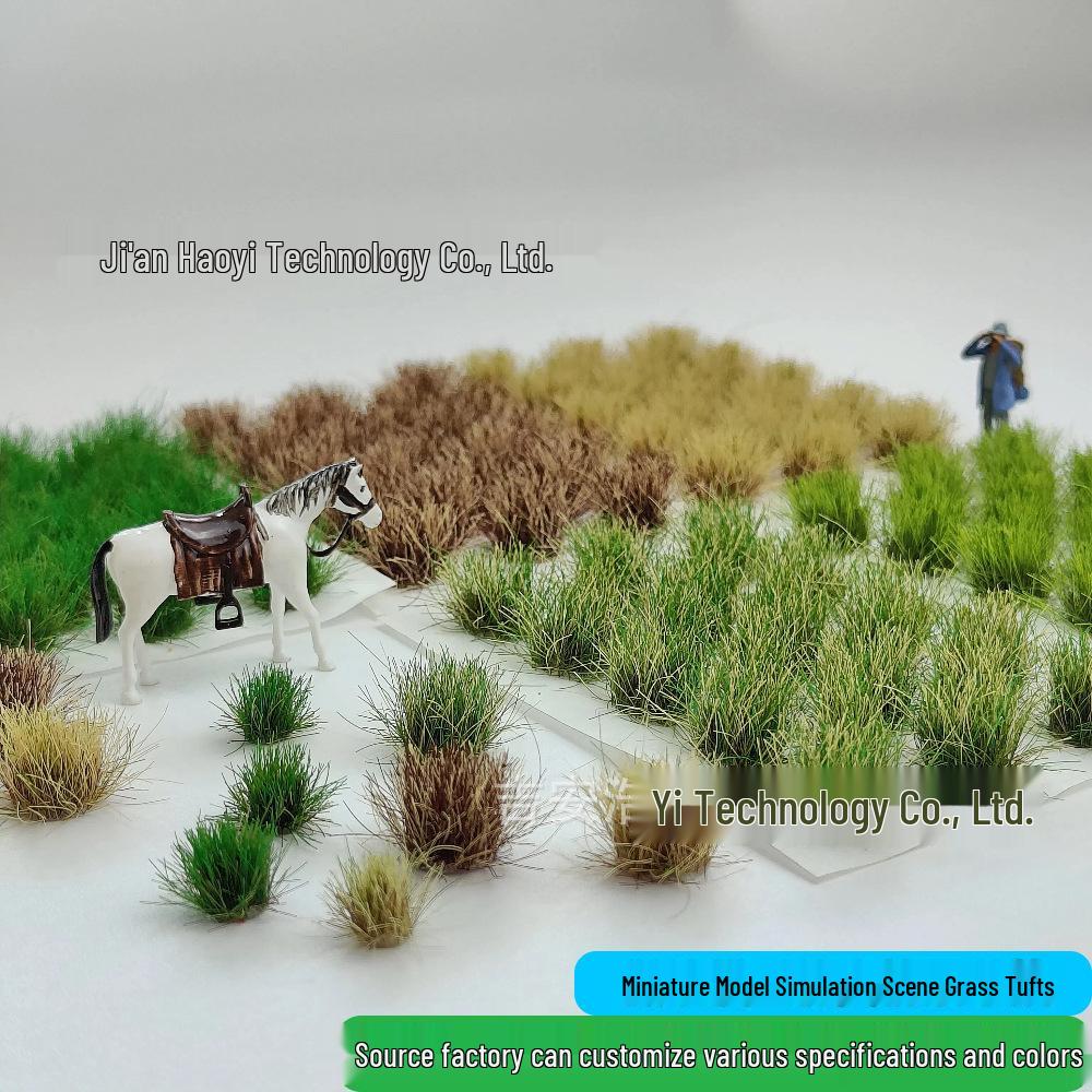 10mm23 Tufts of Seasonal Grass for Miniature Dioramas and Models