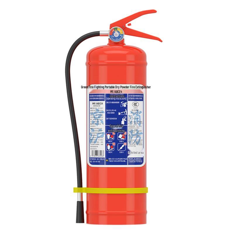 Green Extinguisher Dry Powder Fire Extinguisher