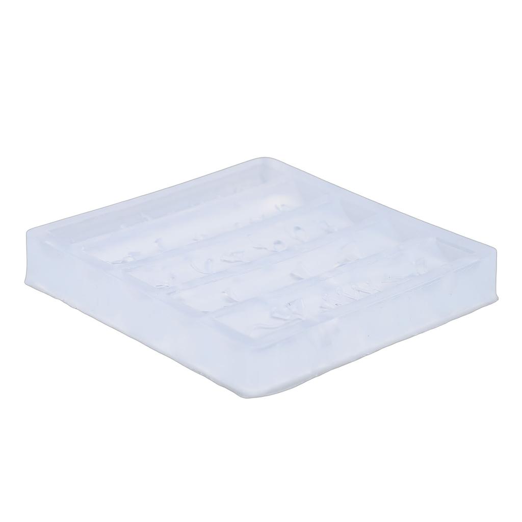 Silicone 3D Nail Mold Reusable Clear Flexible Nail Art Carving Template for Resin DIY Crafts Type B