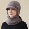 New Style Women Winter Hat Ear Protection Warm Suit Warm Hats for Female Casual Winter Knitted Cap
