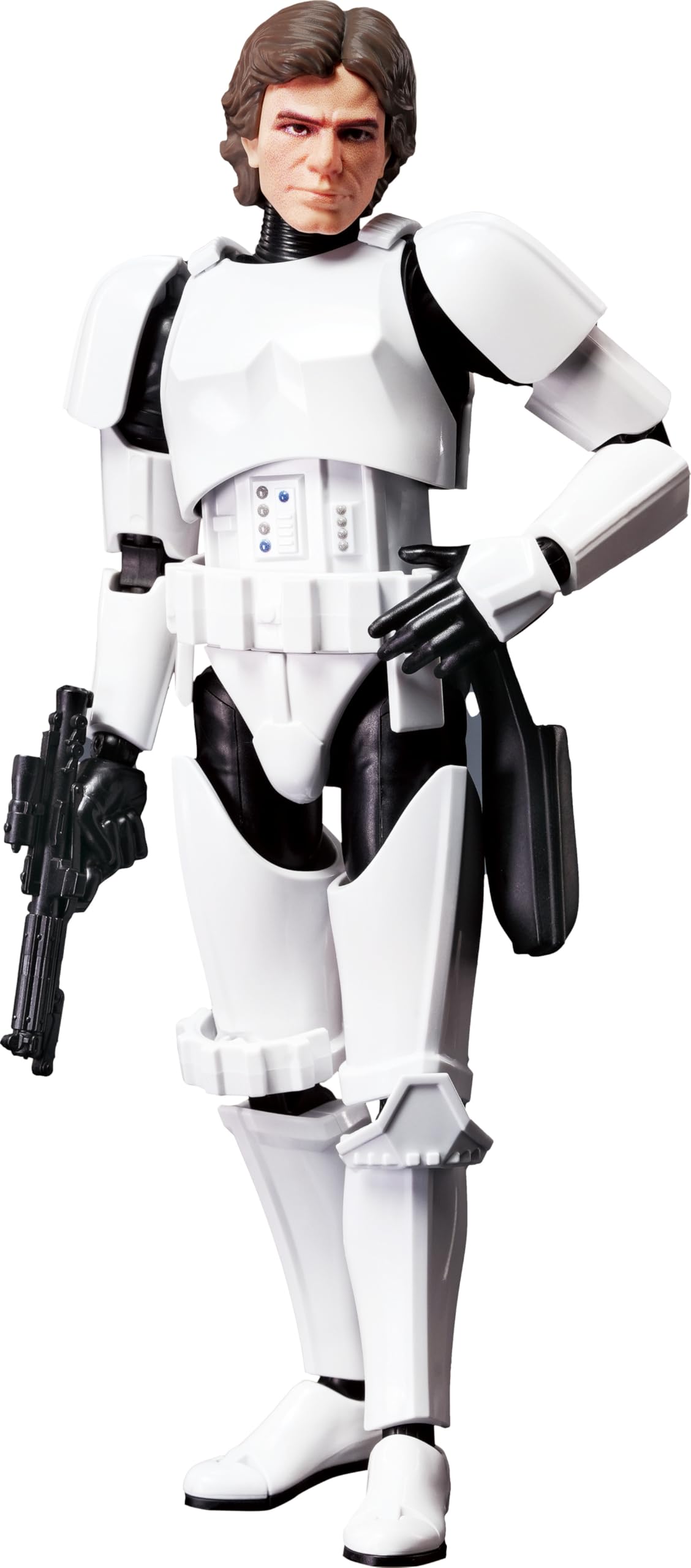 Blokees Star Wars CC03 Han Solo Stormtrooper Disguise Version ABS Resin PVC POM Assembly Plastic Model Kit & &