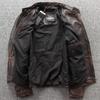 Bomikeronny Motorcycle Jackets 100 %Natural Calf Skin Men Leather Jacket Thick Moto Jacket Winter Sleeve 62 -68cm Biker Coat