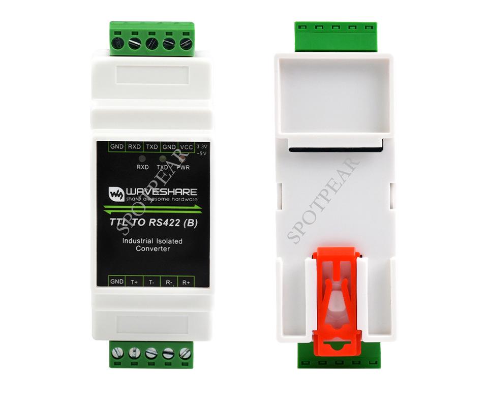 Industrial-Grade Electrically Isolated TTL To RS422 Converter with Multiple Protection Circuits