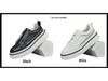Autumn 2025 Men's Leather Breathable Slip-on Loafers with Thick Sole