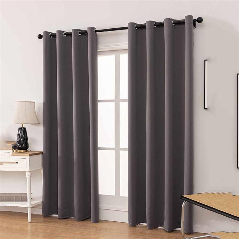 100% Blackout Curtains Sun Blocking Curtains High Density Thermal Insulated Drapes for Bedroom Living Room