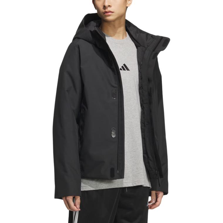 Adidas FW25 Wuzong Down Jacket Waterproof Windproof Breathable Warm 600 Fill Duck Down Men Jacket KC2475