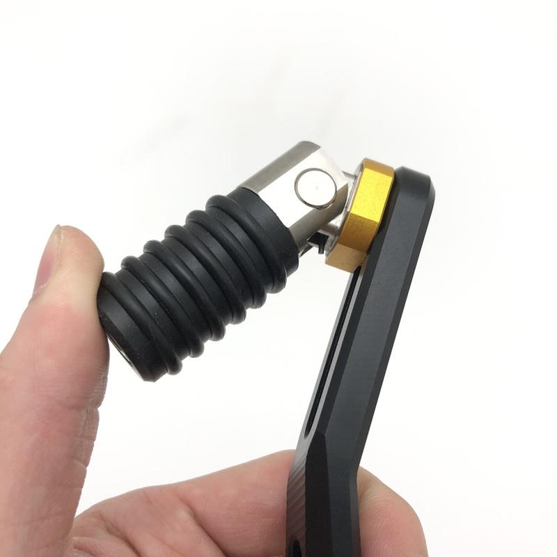 For Ducati Multistrada 1200 Enduro Motorcycle Aluminum Adjustable Folding Gear Shifter Shift Pedal Lever 2011-2018 2016 2017