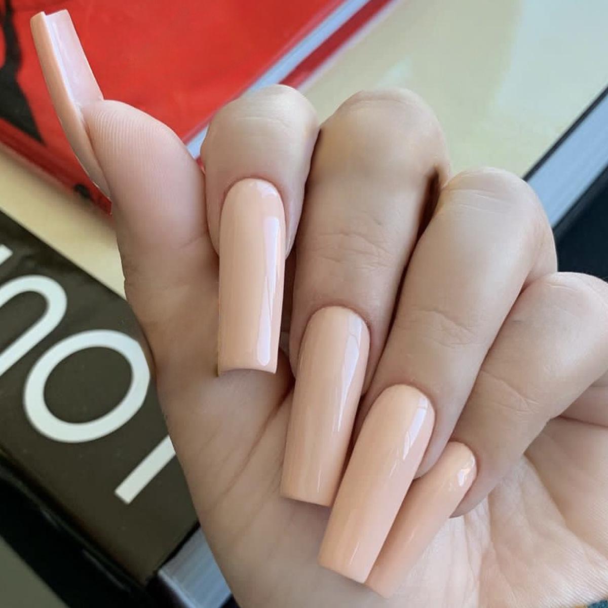 

Wearable Extra Long Light Orange Nail Art Tips Default
