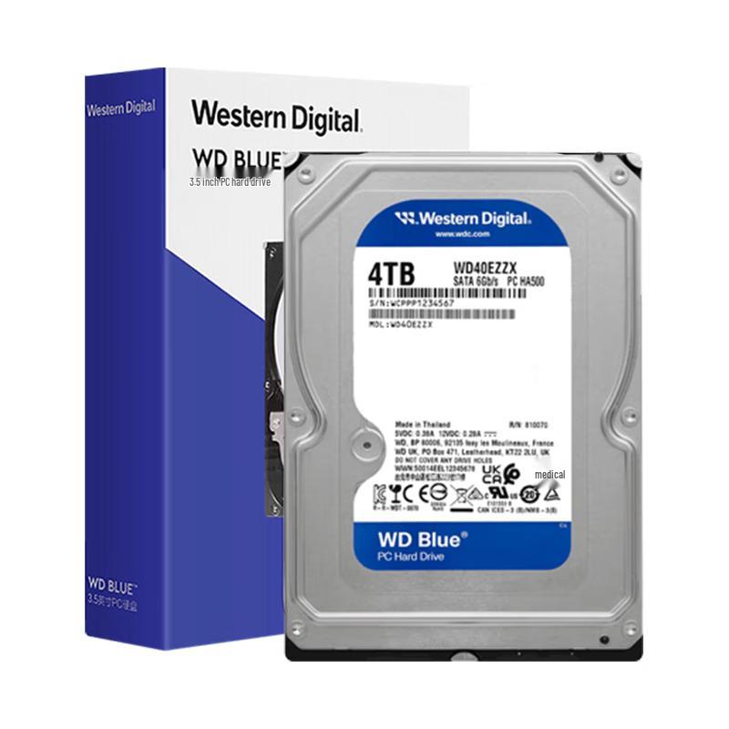 Western Digital WD Blue 4TB 3.5-inch Desktop HDD