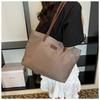 Korean Style Oxford Cloth Tote Bag Large Capacity Commuter Shoulder Handbag CLE