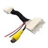 Back Of Radio Installation 24 PIN Adapter Vehicle Camera Installation Good Materials Non-Deformed Design Practical And Reliable