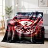 Eintracht Frankfurt Pattern Blanket for Home Decoration, Bed, Sofa, Car Travel, Camping, Suitable for All Seasons, Birthday Christmas Gift