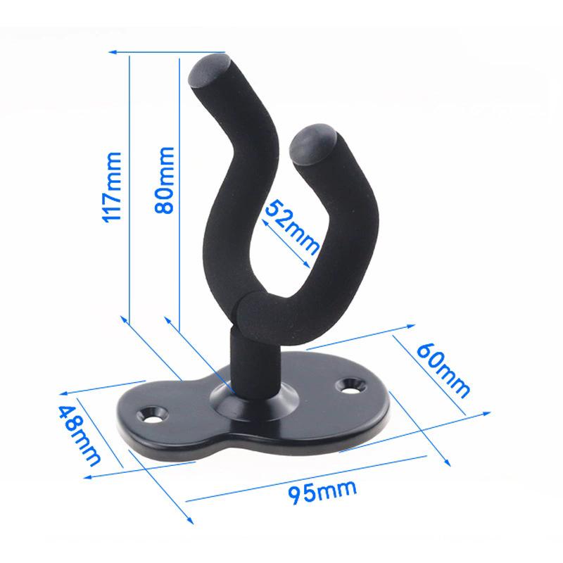 Supporto da Parete in Legno per Chitarra e Ukulele