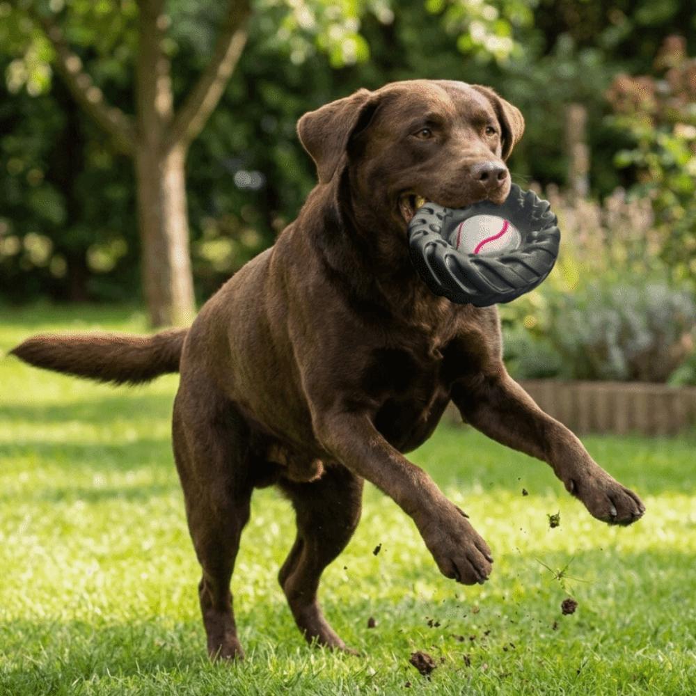 Giocattolo Interattivo Cane Elastico Suono Squeak Ruota Masticabile Cane Giocattoli Creativi per la Masticazione Gioco Indoor