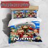 3pcs Duvet Cover Set (1*Duvet Cover + 2*Pillowcase, Without Core), Custom Name One Piece Pattern Bedding Set, Home Bedroom Decor Gift