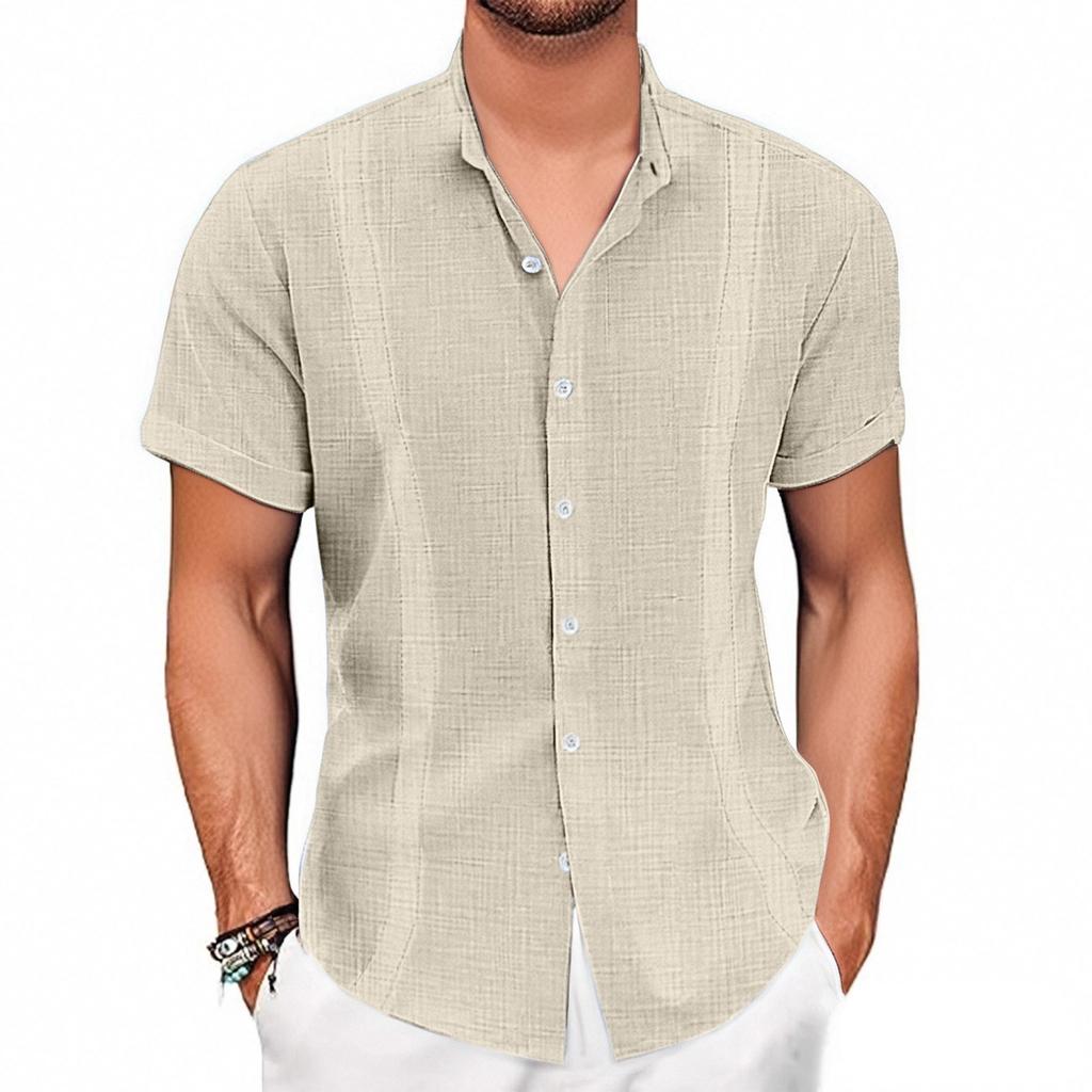 Men's Vintage Linen Casual Loose Shirt