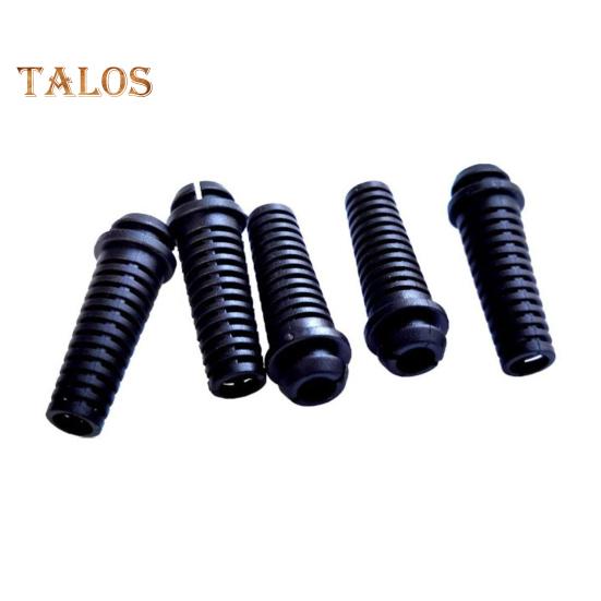 10Pcs PVC Cable Gland 6mm Strain Relief Boot Durable Wire Cord Protector Sleeve for Power Tool Core Household Appliance Industrial Equipment