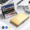 Etui na karty Slim Metalowe z blokadą RFID Portfel na karty kredytowe Do Corsa Mokka Astra Cascada Adam Insignia Meriva Vectra