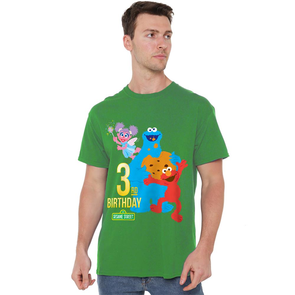 Sesame Street Unisex Adult 3rd Birthday T-Shirt