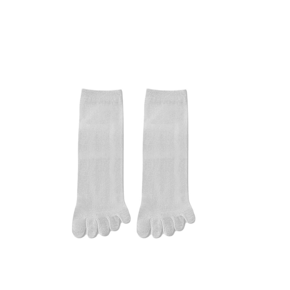 

Breathable Five-Fingers Sock Deodorant Sports Sock Unisex Toe Socks Men and Women серый